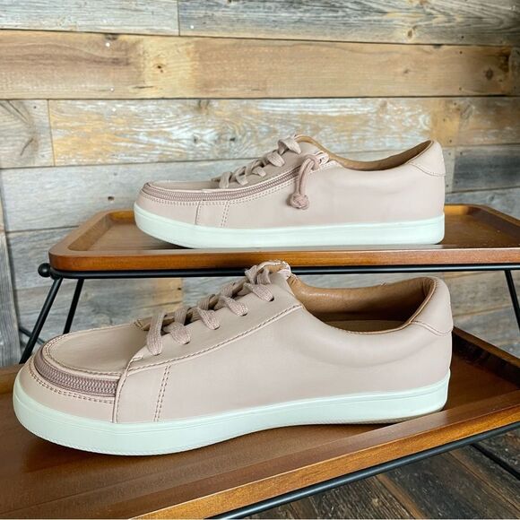 BILLY Zip Around and Lace adaptable Footwear in Pink EUC Women’s Size 8 - Picture 2 of 6